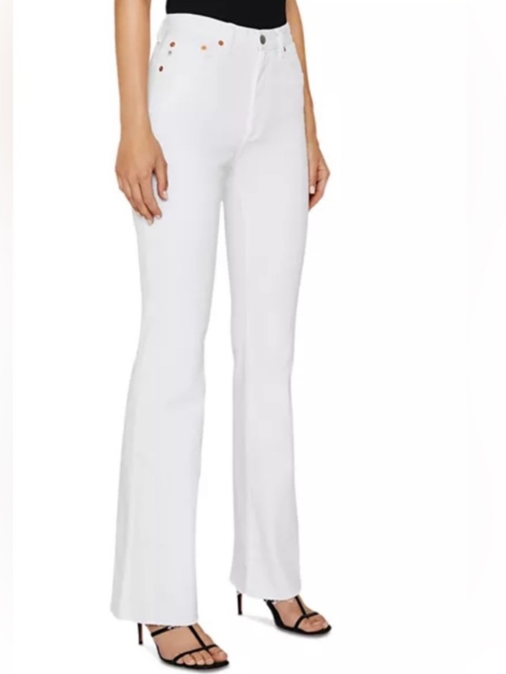 NWT AG Jeans White Alexxis Boot Cut High-Rise Vintage Fit Size 31 NEW WITH TAGS